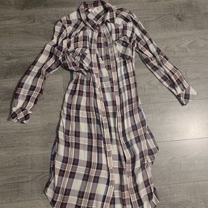 Levi's plaid dress flannel